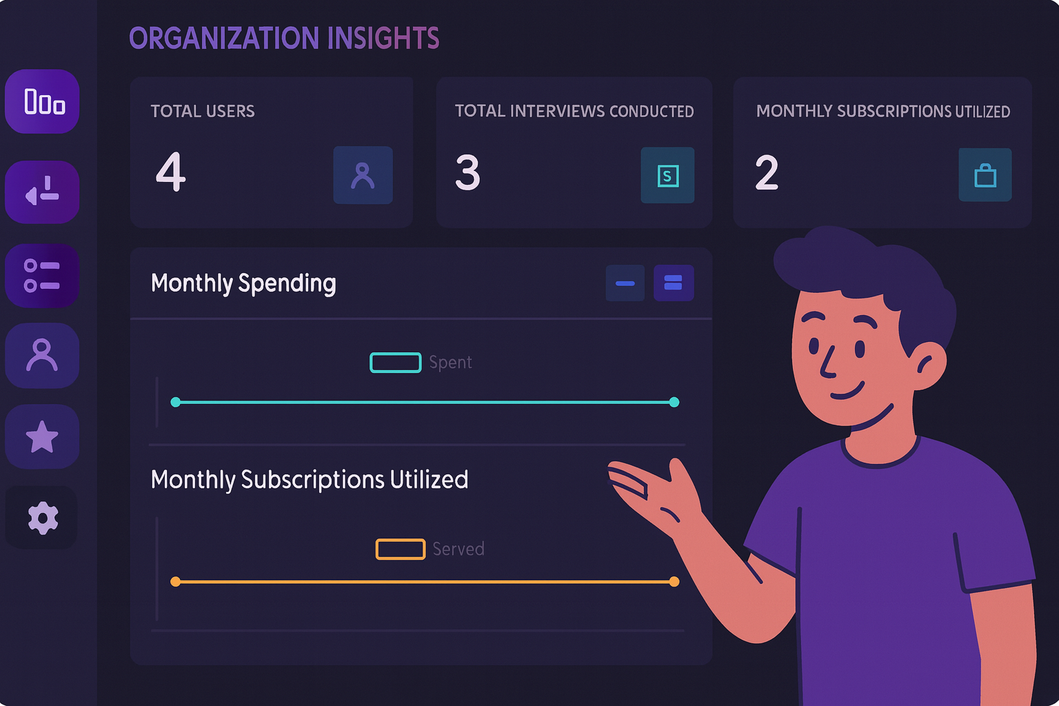 Skills for Success dashboard showing communication and problem-solving scores